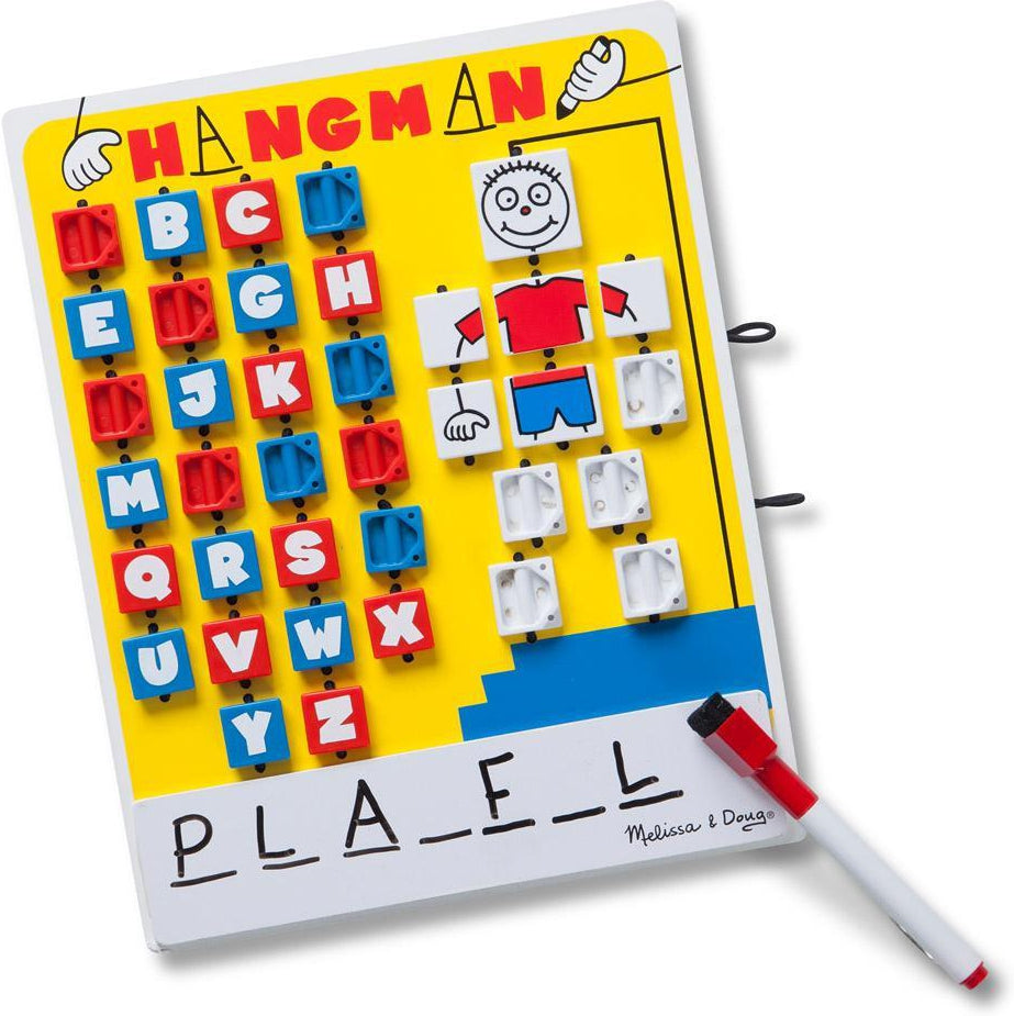 Melissa & Doug Flip-to-Win Travel Game Hangman
