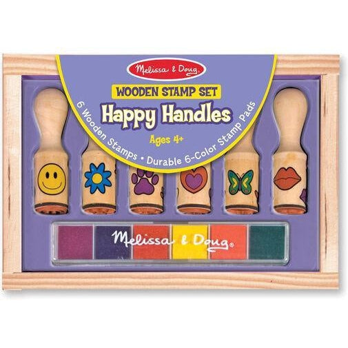 Melissa & Doug Happy Handles Stamp Set