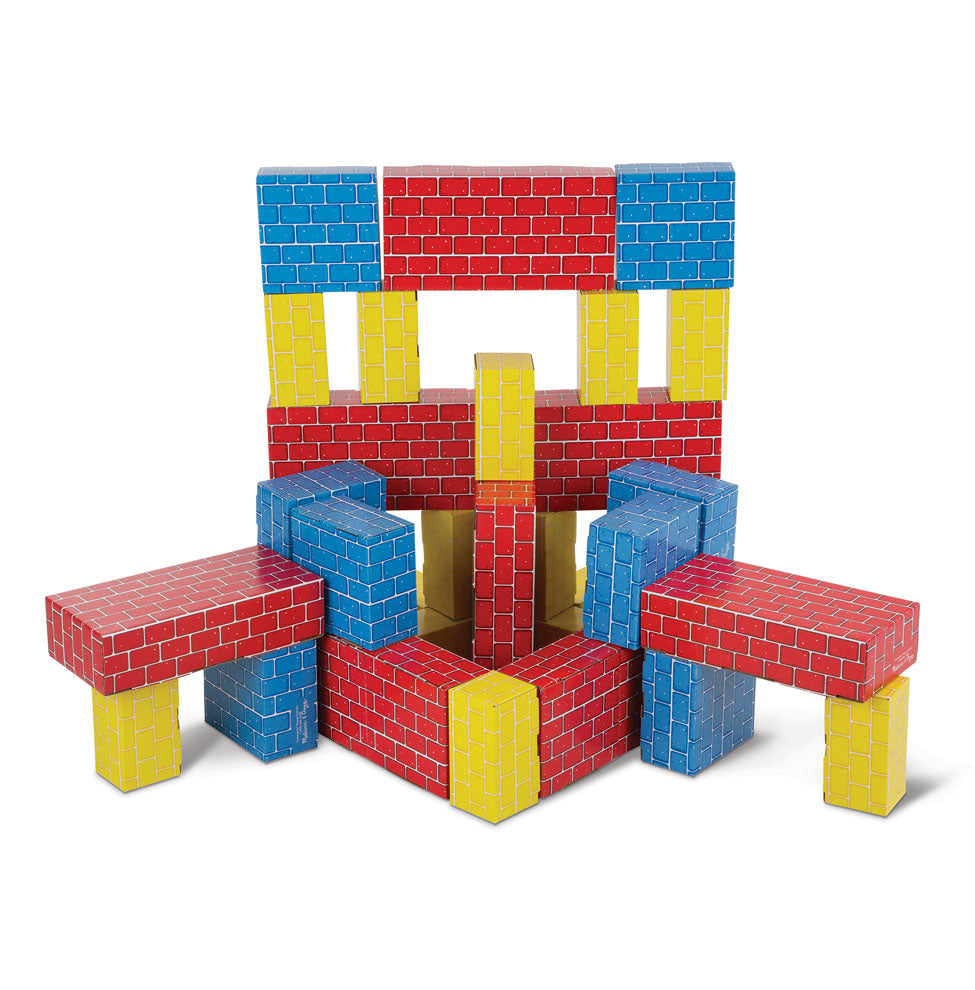 Melissa & Doug Deluxe Jumbo Cardboard Blocks
