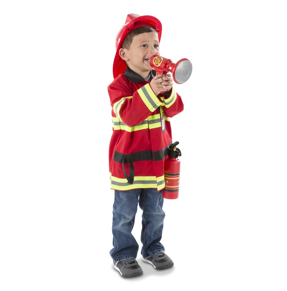 Melissa & Doug Role Playing Costume Set Fire Chief