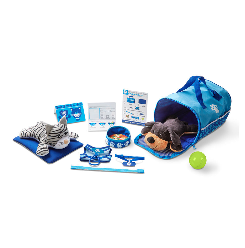 Melissa & Doug Tote & Tour Pet Travel Play Set