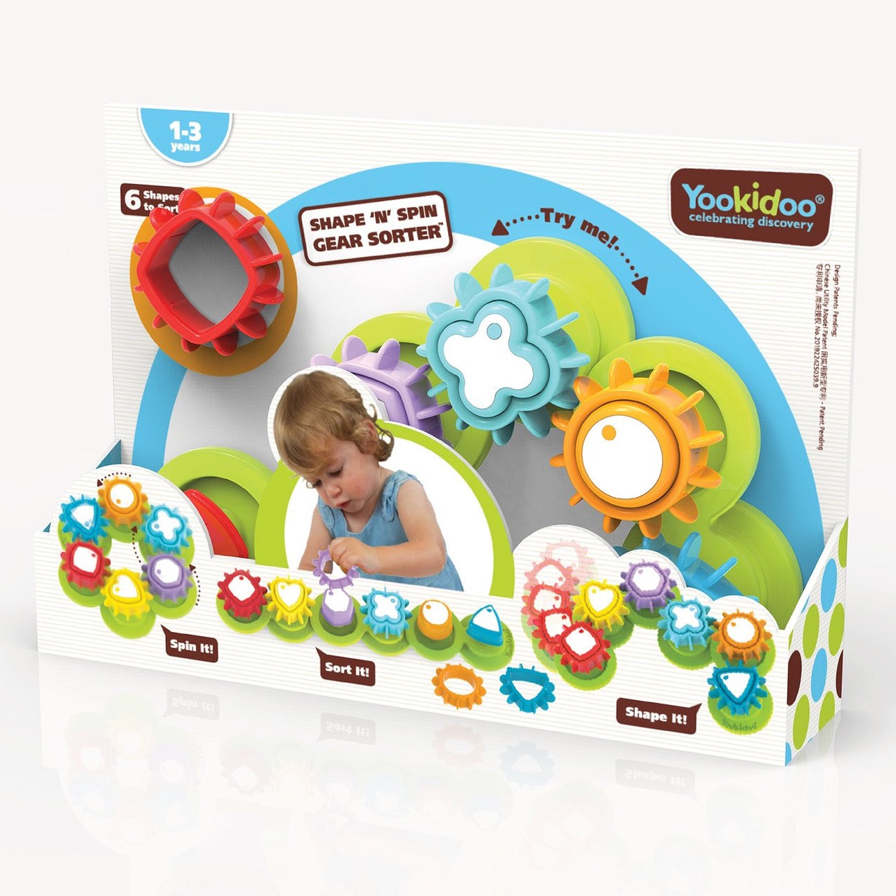 Yookidoo Shape N’ Spin