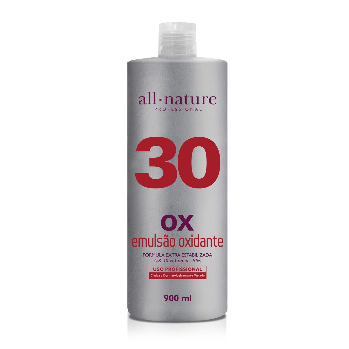 Oxidizing Emulsion OX Discoloration Treatment 30 Vol. 9% 900ml - All Nature