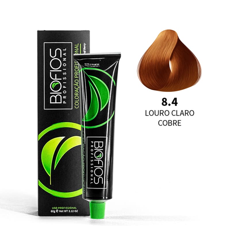 Biofios Profissional 8.4 Clear Blonde Copper Permanent 60g