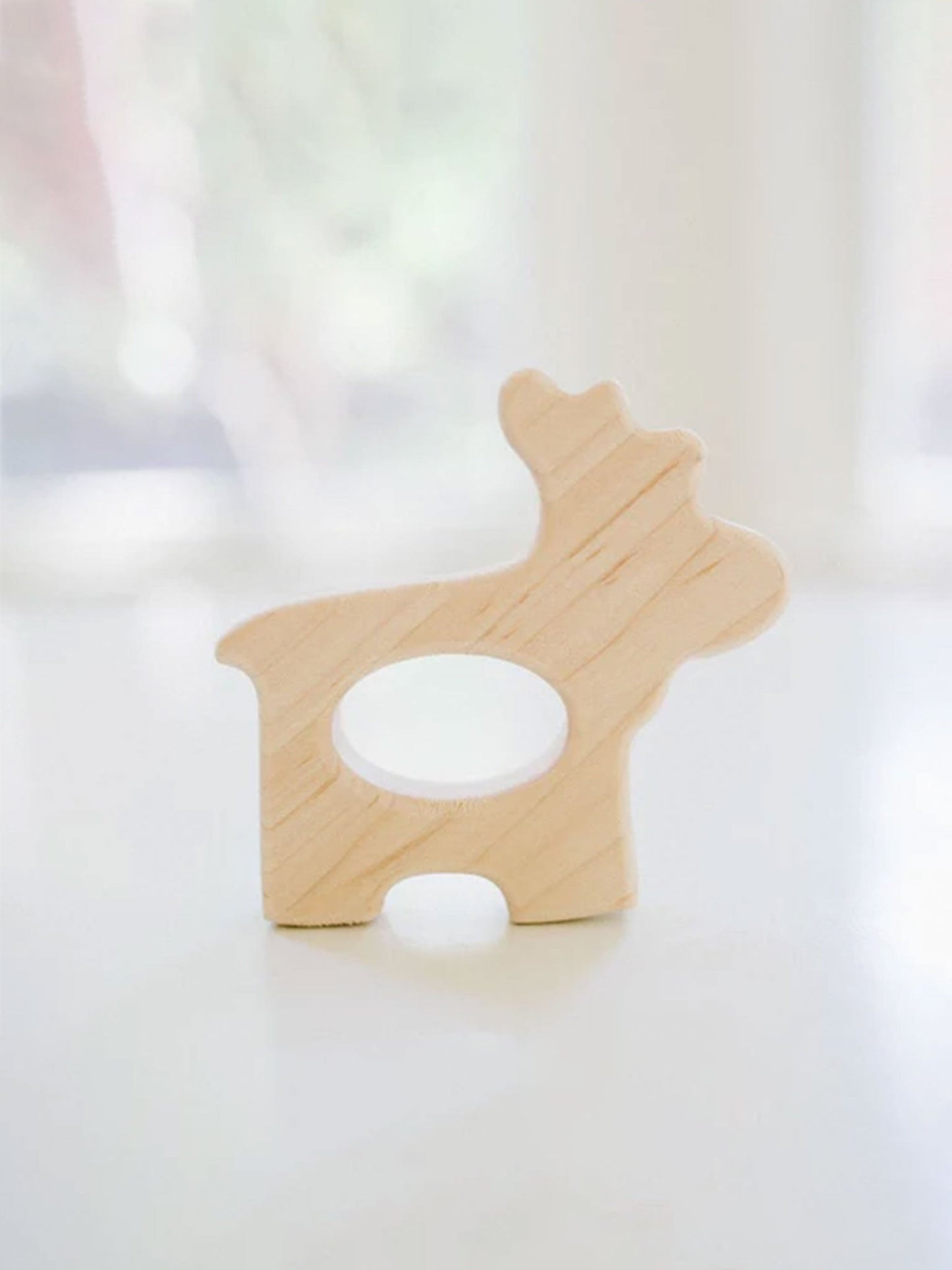 Wooden Moose Grasping Toy