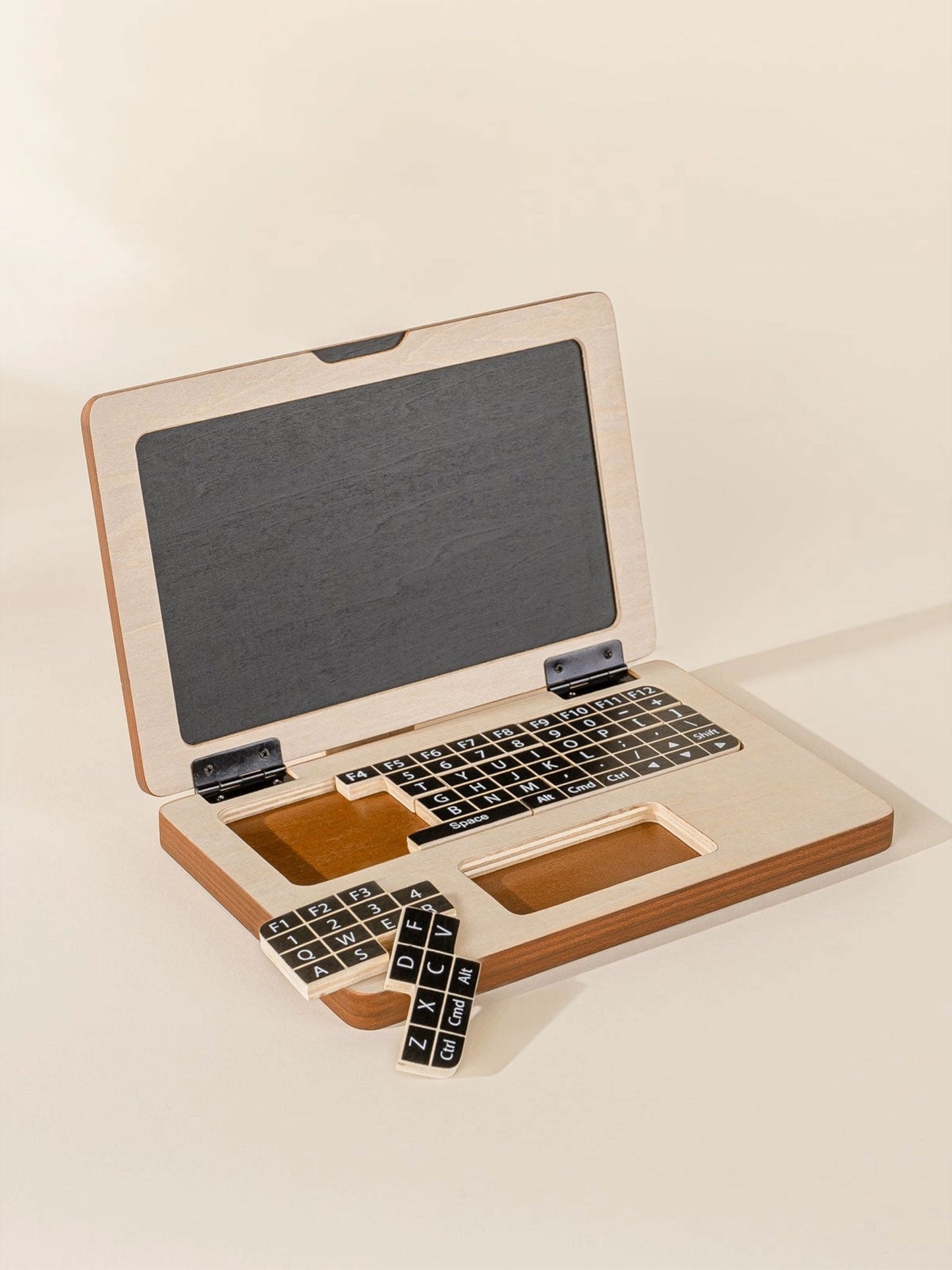 Wooden Toy Laptop
