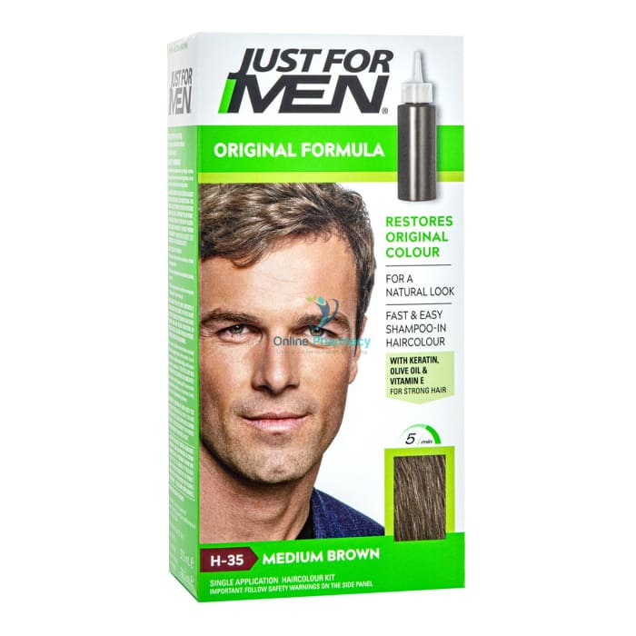 Just For Men Hair Colour - Medium Brown H-35