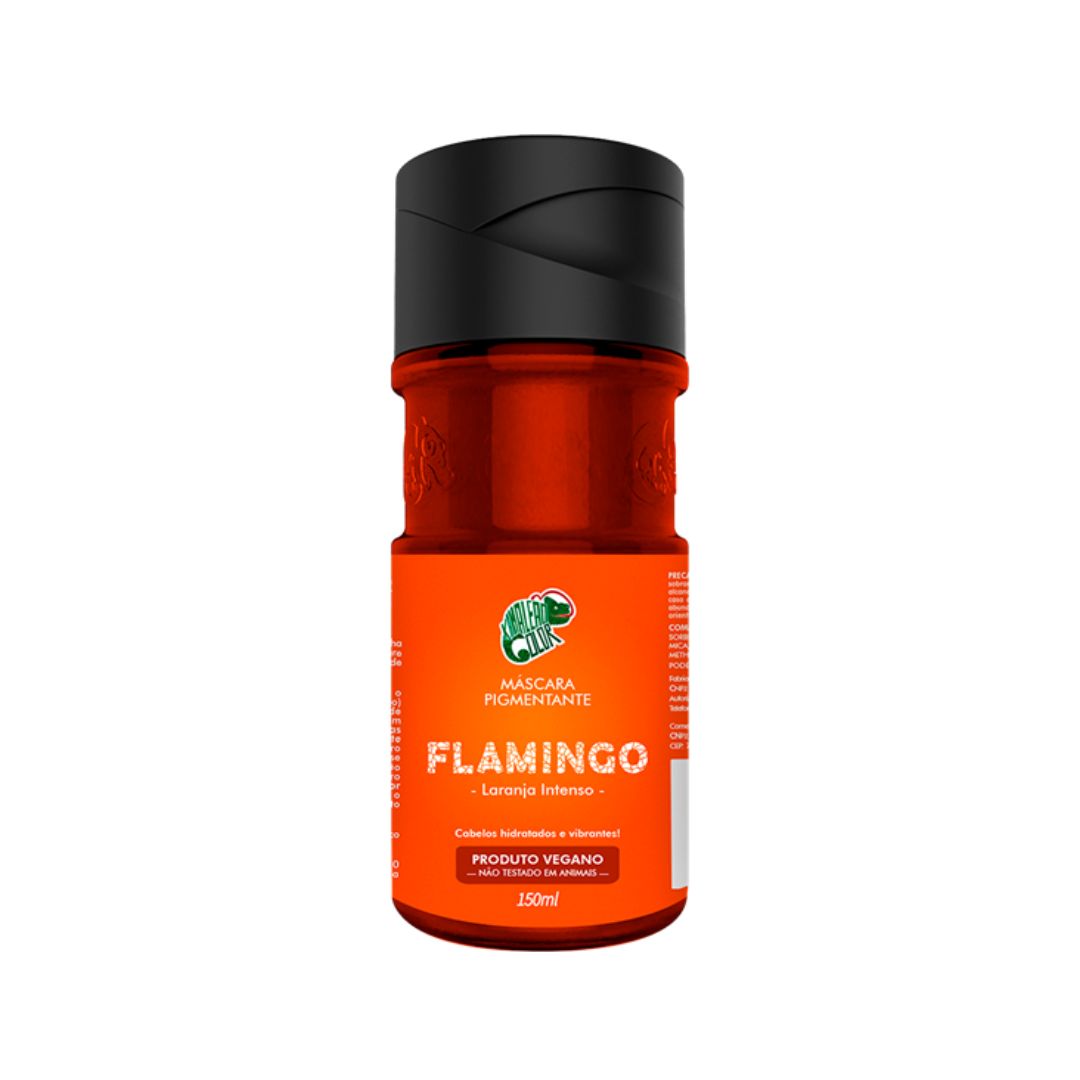 Flamingo Intense Orange Tinting Pigment Vegan 150ml - Kamaleão Color