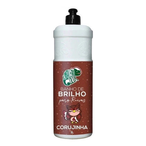 Red Hair Corujinha Brightness Bath Shine Silkiness Treatment 1L - Kamaleão Color