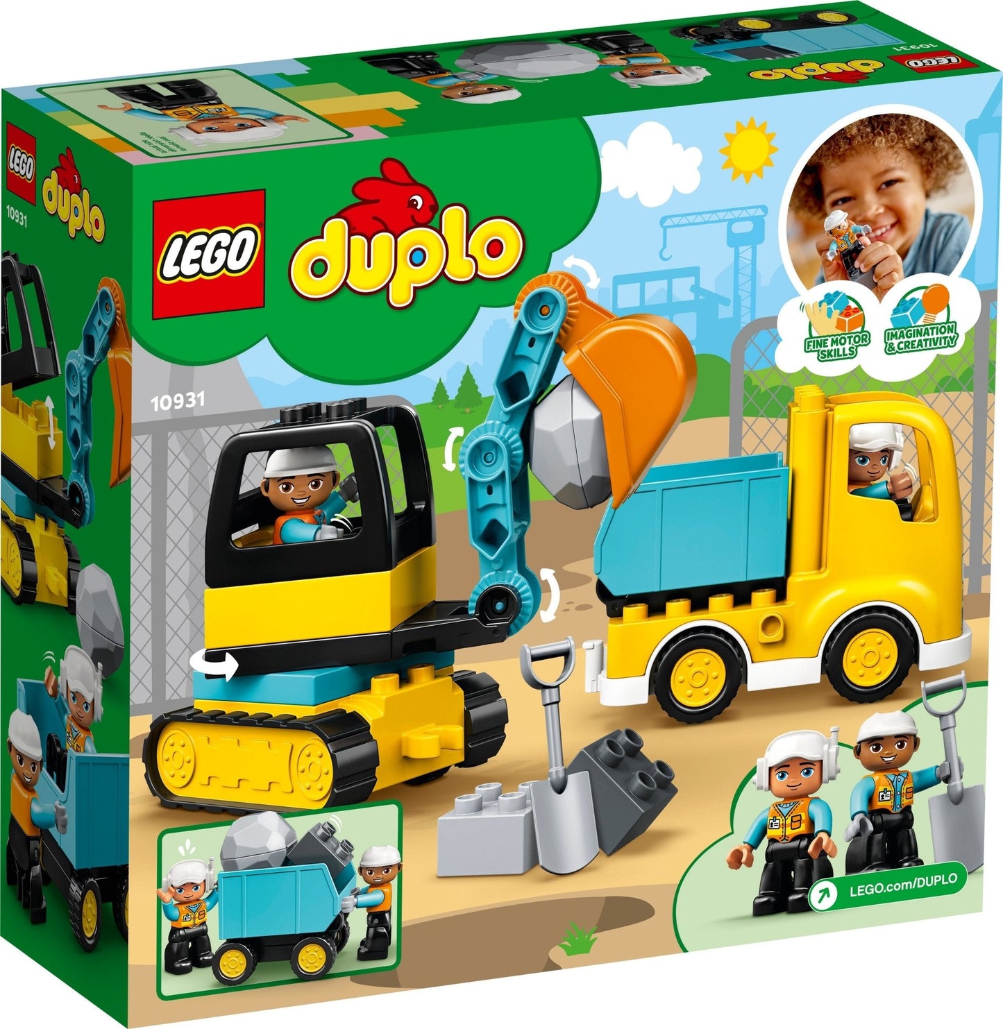 Lego DUPLO® Truck & Tracked Excavator