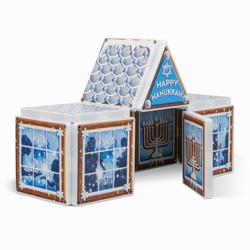 Magna-Tiles Hanukkah Gingerbread House
