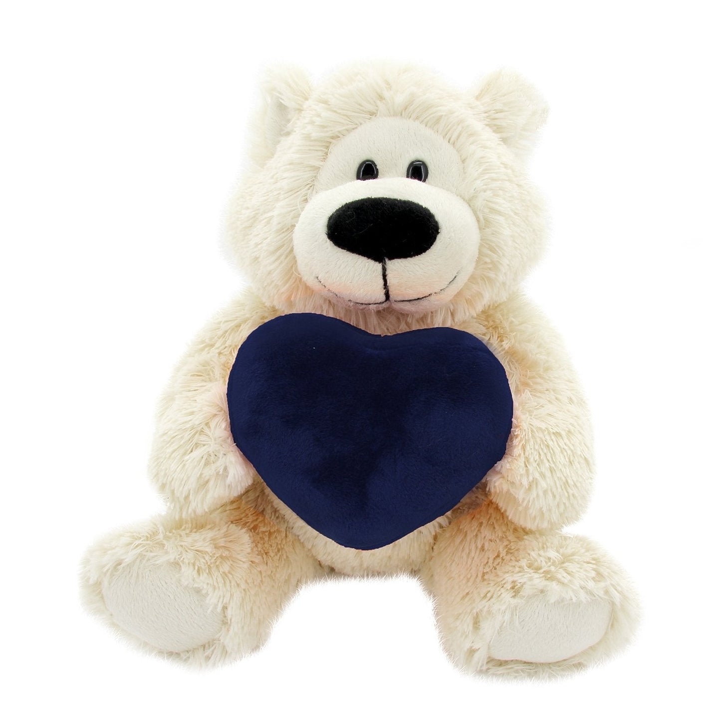 Sophie Bear 10" with Navy Heart