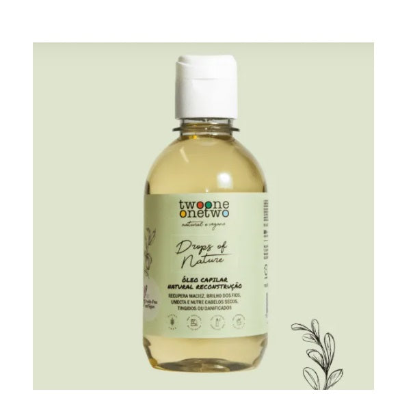Drops of Nature Rícino Castor Oil Hair Reconstruction 250ml - Twoone Onetwo