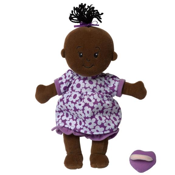 Wee Baby Stella Doll Purple Flowers