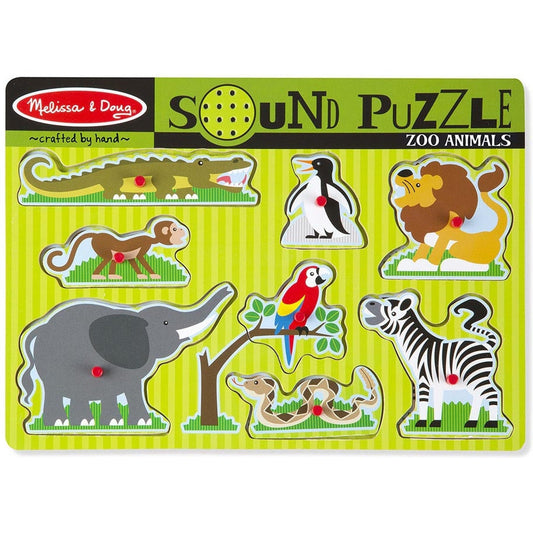 Melissa & Doug Sound Puzzle Zoo Animals