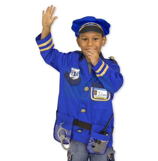 Melissa & Doug Role Play Costume Set Police Officer