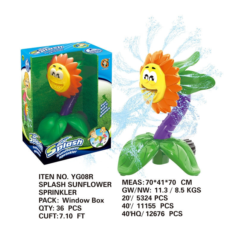 Spinning Turtle Sprinkler Toy - Fun Water Play for Kids