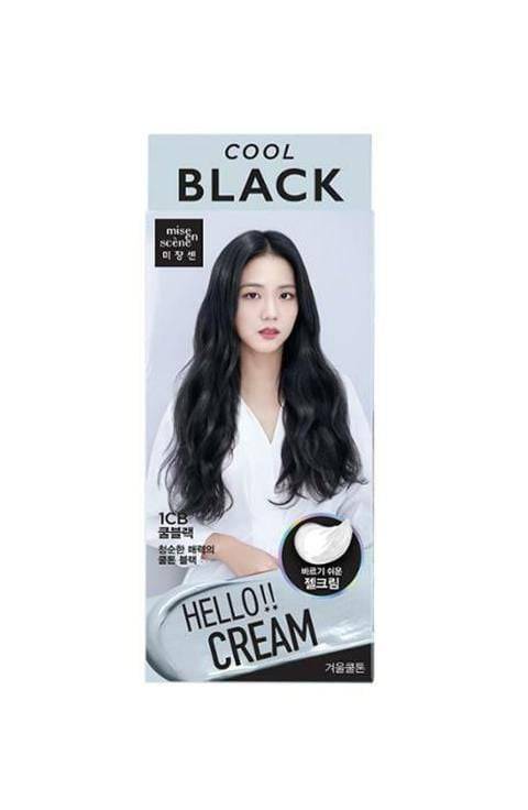 Mise En Scene Hello Cream Hair Color - Cool Brown 5CB - Palace Beauty Galleria
