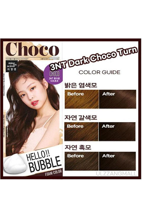 MISE EN SCENE - Hello Bubble Foam Color (Hair Dye) - 17 color - Palace Beauty Galleria