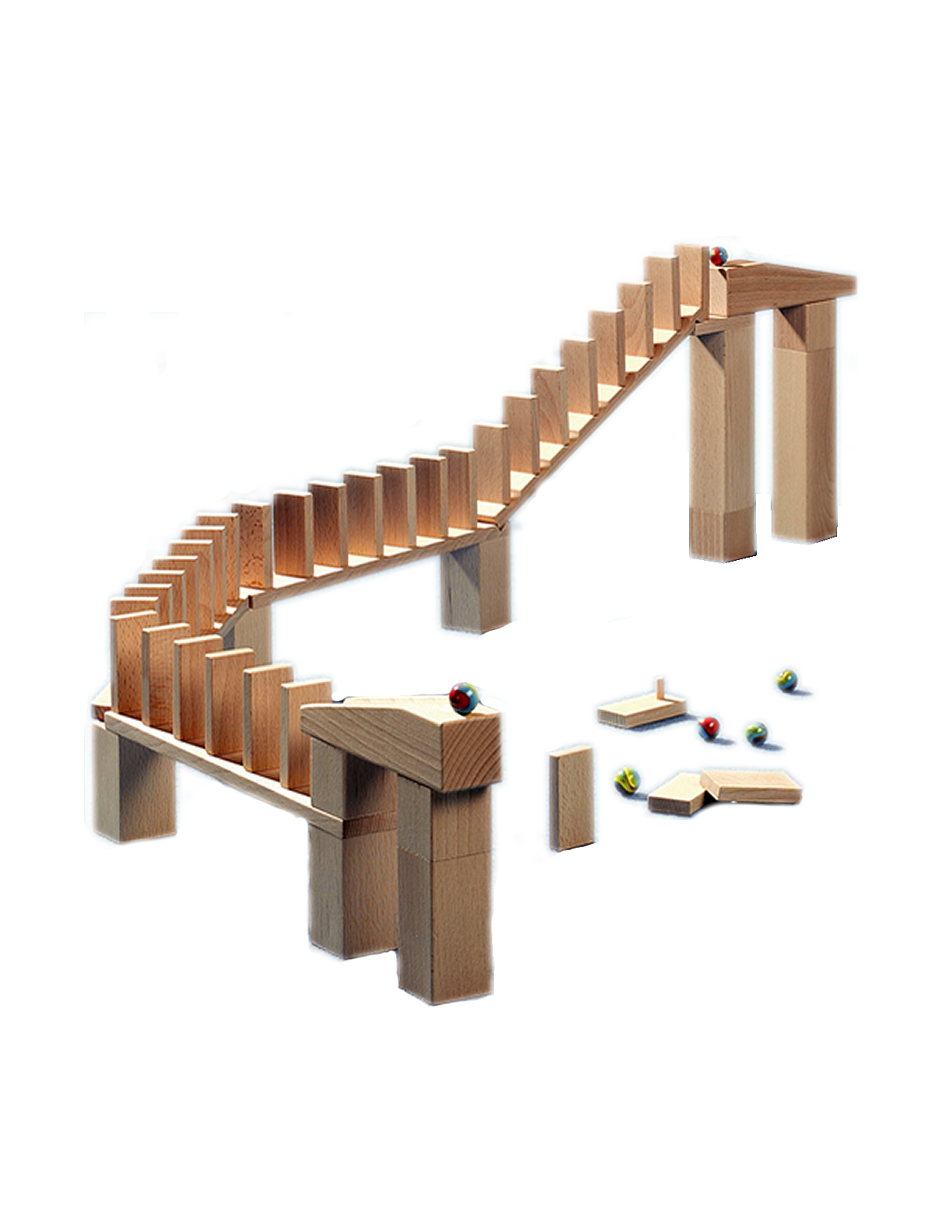 Haba Domino Bridge Set