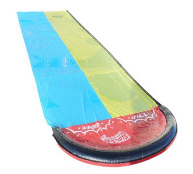 Fun-filled Grass Water Slide with Water Spray Function