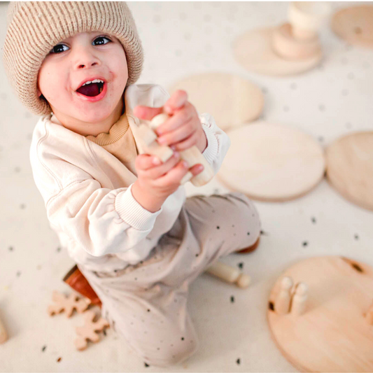 Bunny Hopkins Stepping Stones | Honey Maple