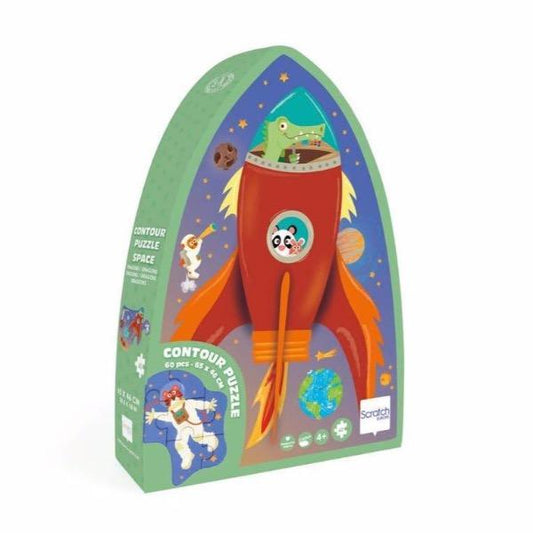 60 Piece Space Contour Puzzle