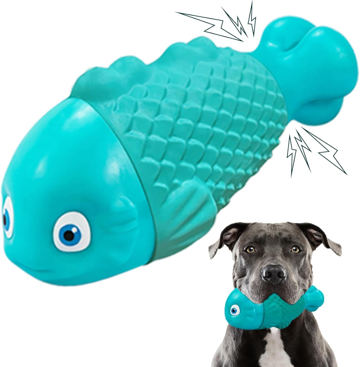 Dog Chew Toys for Aggressive Chewers, Indestructible Dog Toys for Aggressive Chewers, Tough Dog Toys for Large Dogs, Durable Squeaky Dog Toys, Strong Dog Toys, Super Chewer, Heavy Duty
