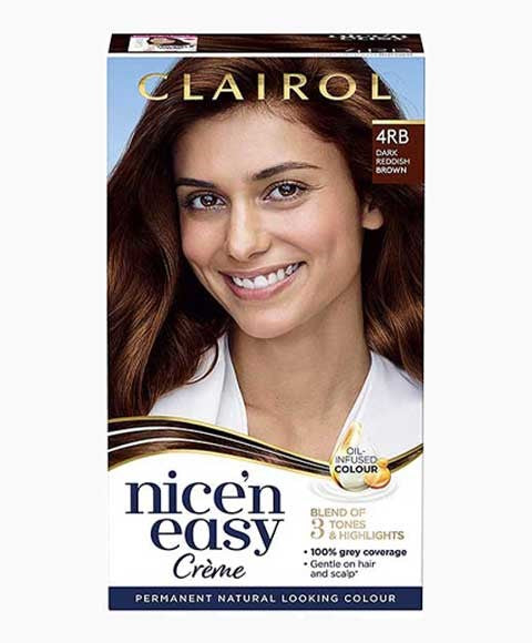 Nice N Easy Creme Permanent Color 4RB Dark Reddish Brown