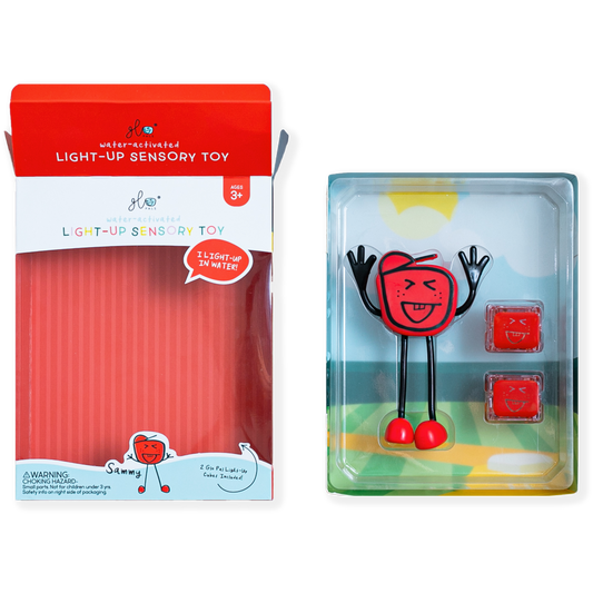 Glo Pals Sammy Character with 2 Light-Up Cubes