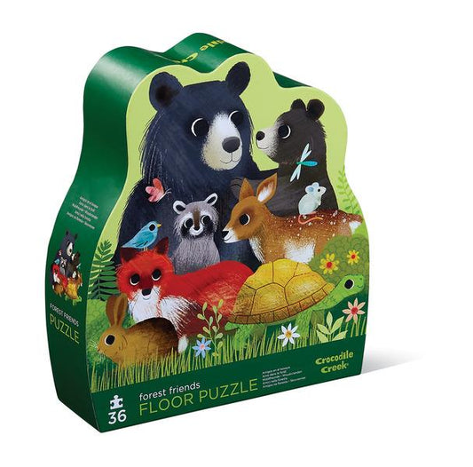 Crocodile Creek 36-Piece Forest Friends