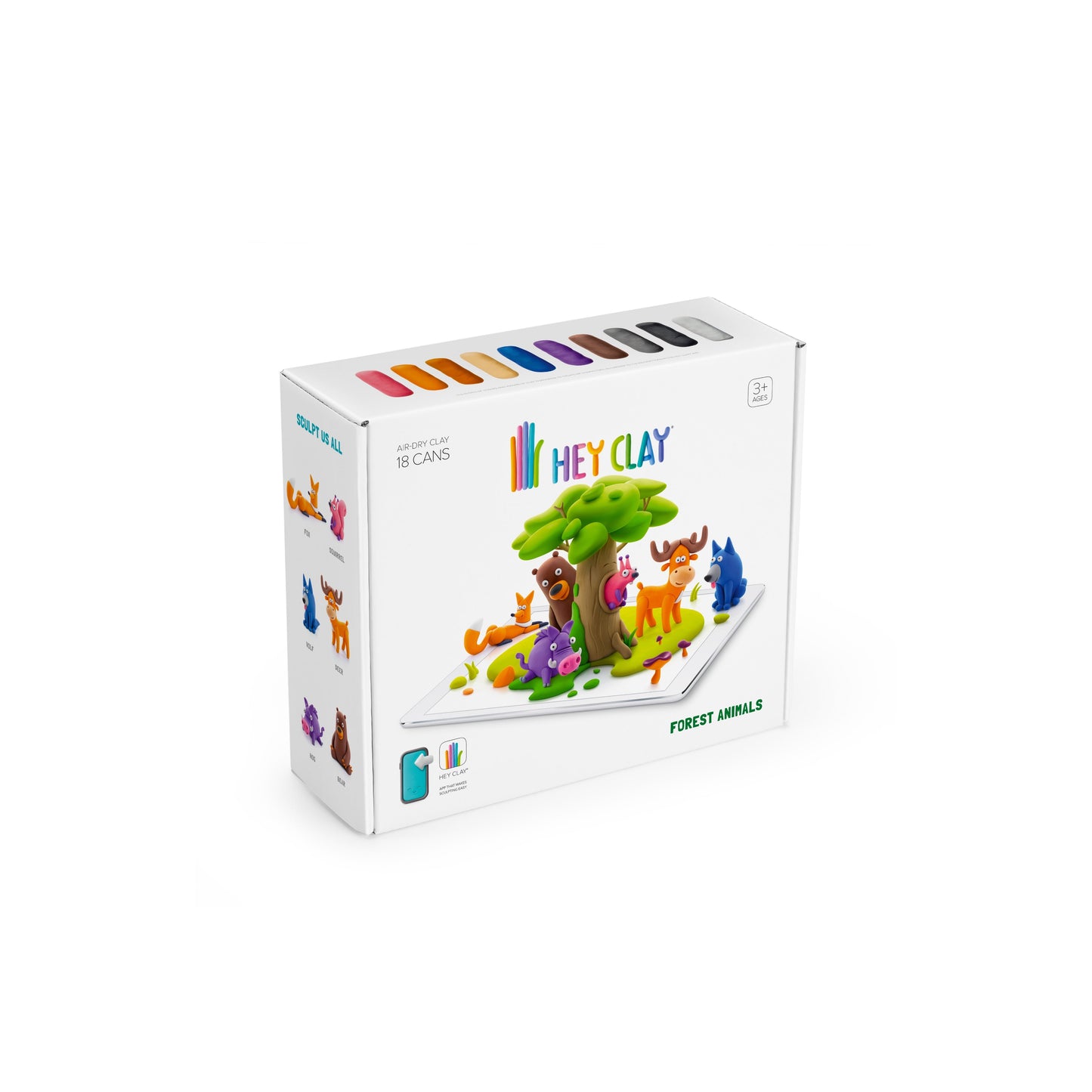 Fat Brain Toys Hey Clay - Forest Animals