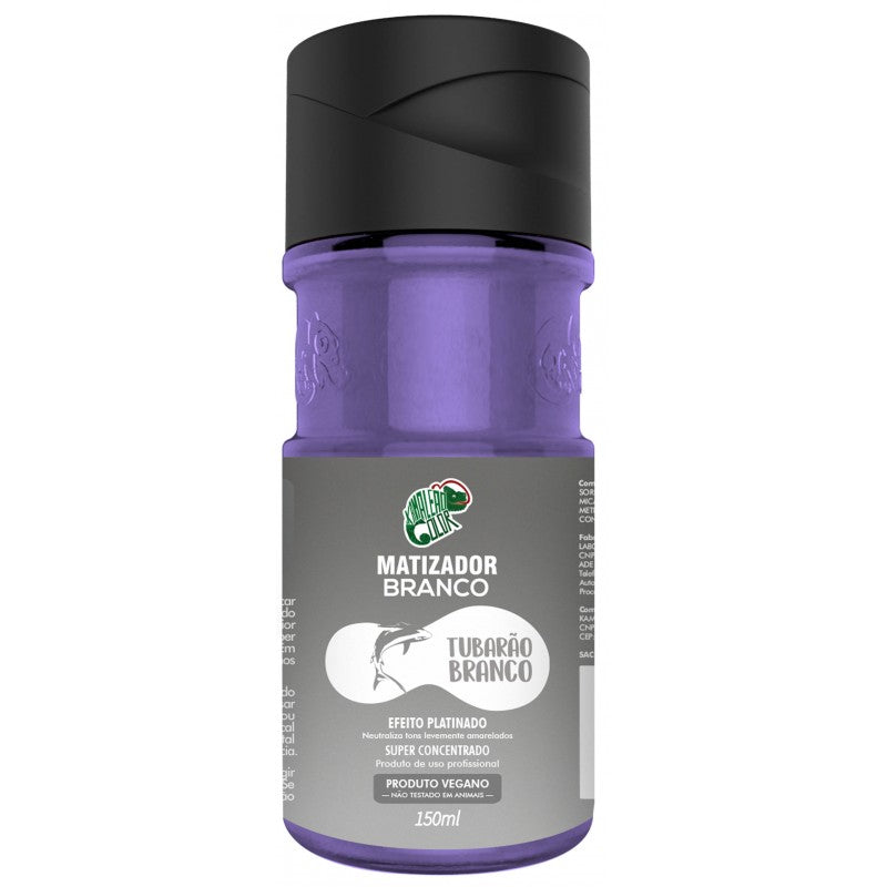 Tubarão Branco White Vegan Tinting Platinum Effect 150ml - Kamaleão Color