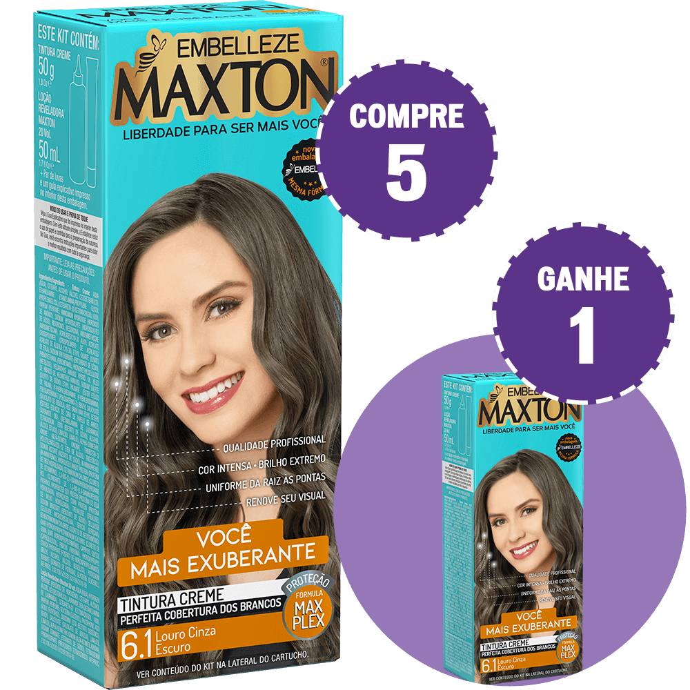 Maxton Blonde + Lush Blond Dark Gray