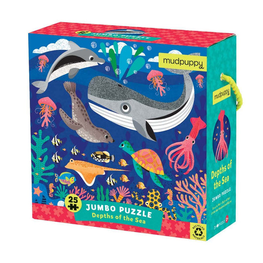 Mudpuppy 25pc Jumbo Puzzle - Depths of the Sea