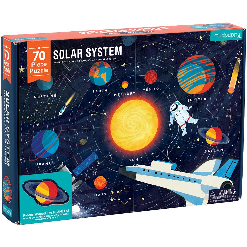 Mudpuppy Geography Puzzle Solar System - Tadpole
