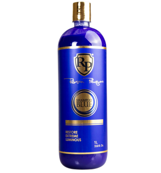 Robson Peluquero Shampoo Platinum / Blue 1 Litre / 32.8 Fl Oz