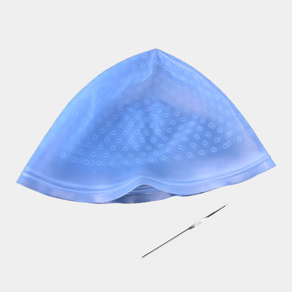 Silicone Hair Highlight Cap Kit. Shop Hair Coloring Accessories on Mounteen. Worldwide shipping available.