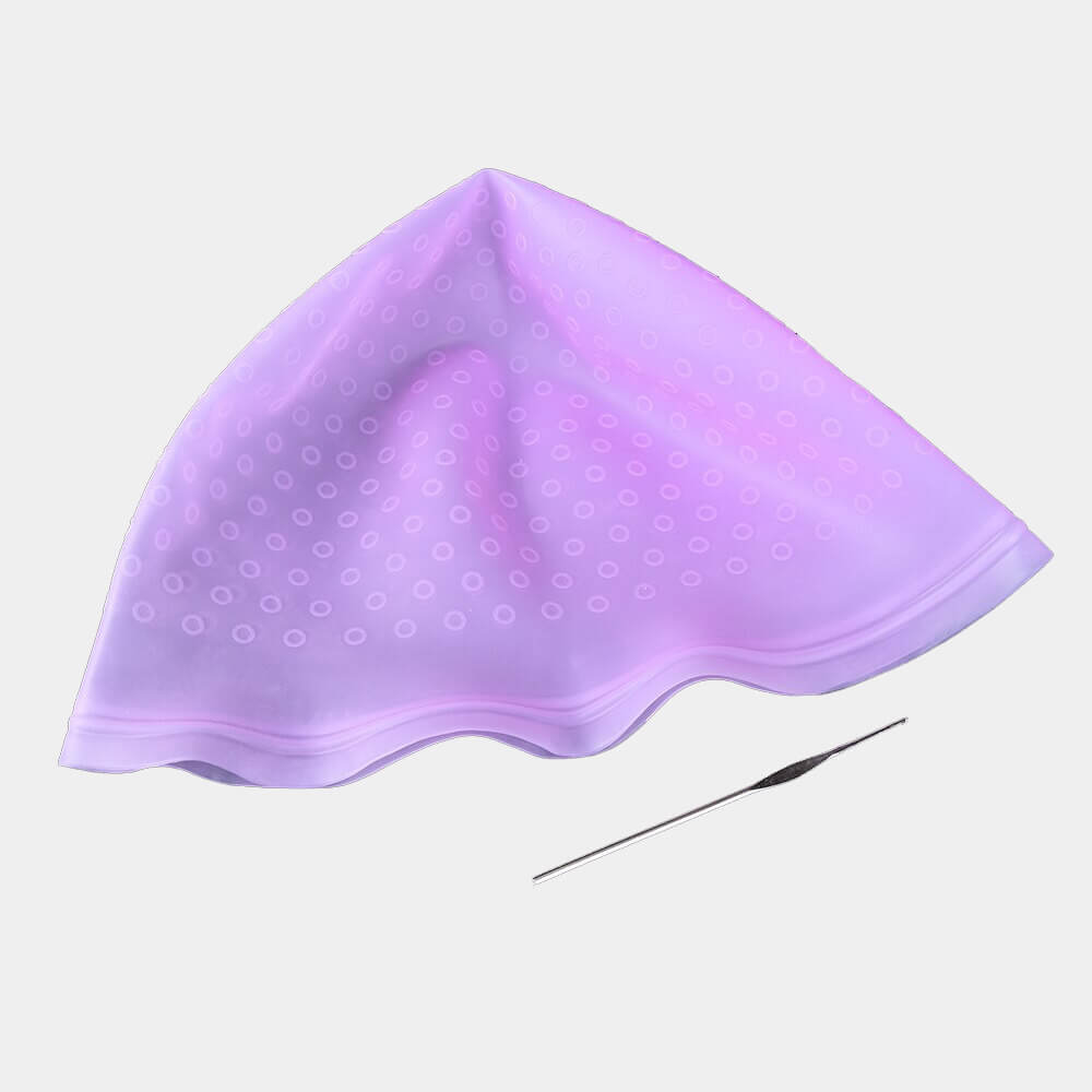 Silicone Hair Highlight Cap Kit. Shop Hair Coloring Accessories on Mounteen. Worldwide shipping available.