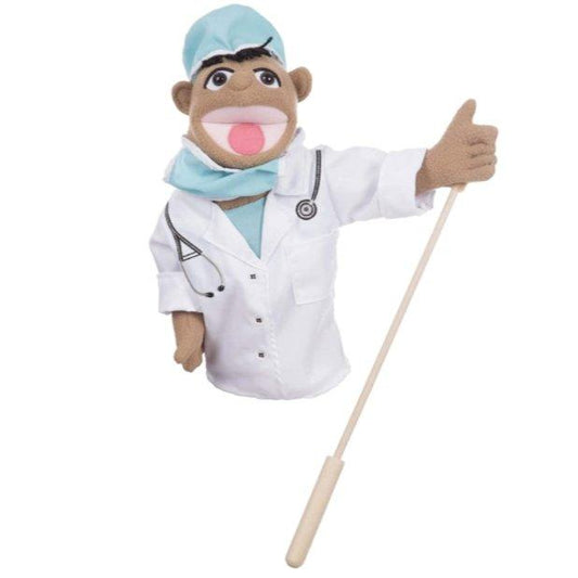 Surgeon Puppet in Scrubs