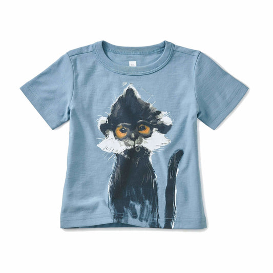 Tea Collection Langur Baby Graphic Tee