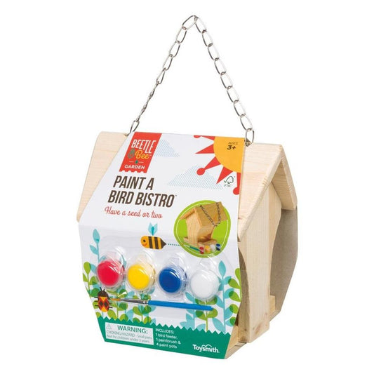 Toysmith Beetle & Bee Paint A Bird Bistro