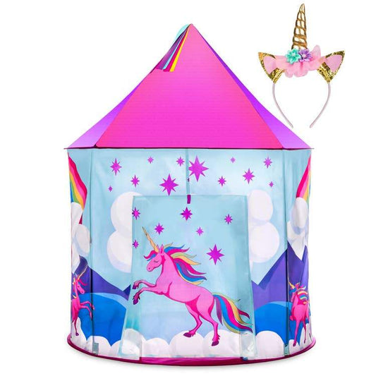 Unicorn Play Tent with Headband