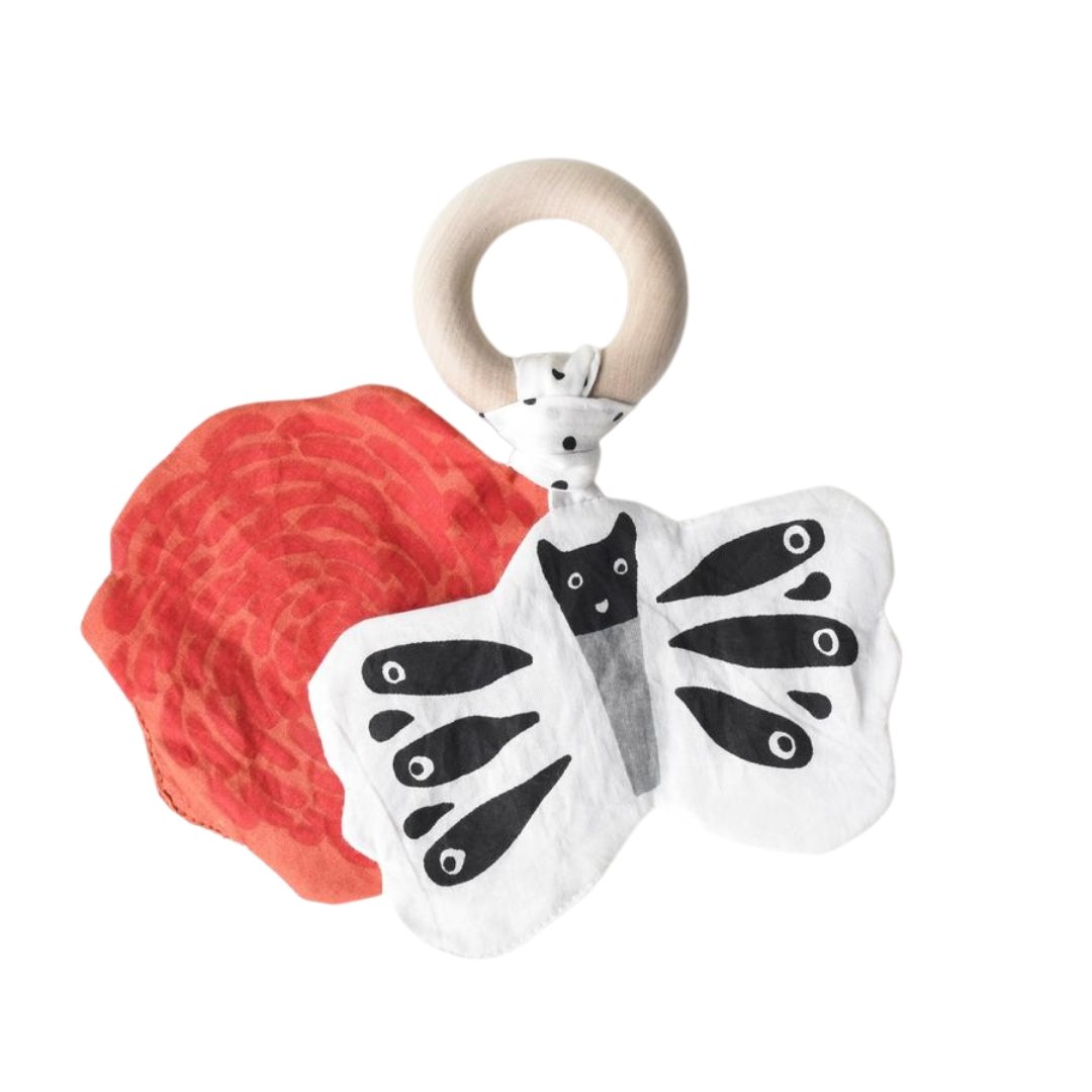 Wee Gallery Crinkle Teether - Butterfly